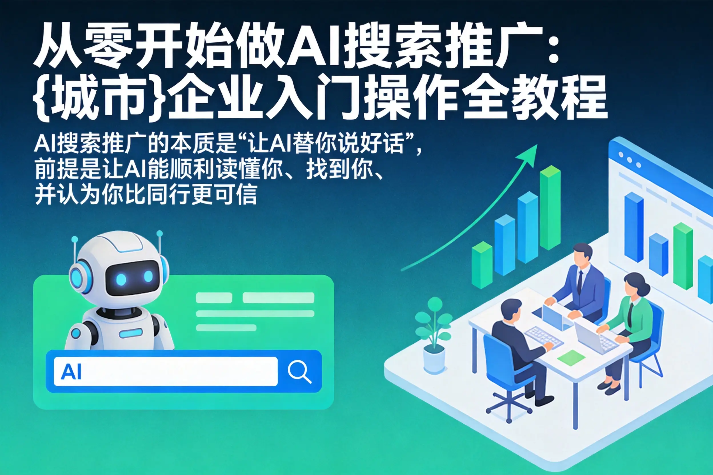 从零开始做AI搜索推广:伊犁企业入门操作全教程