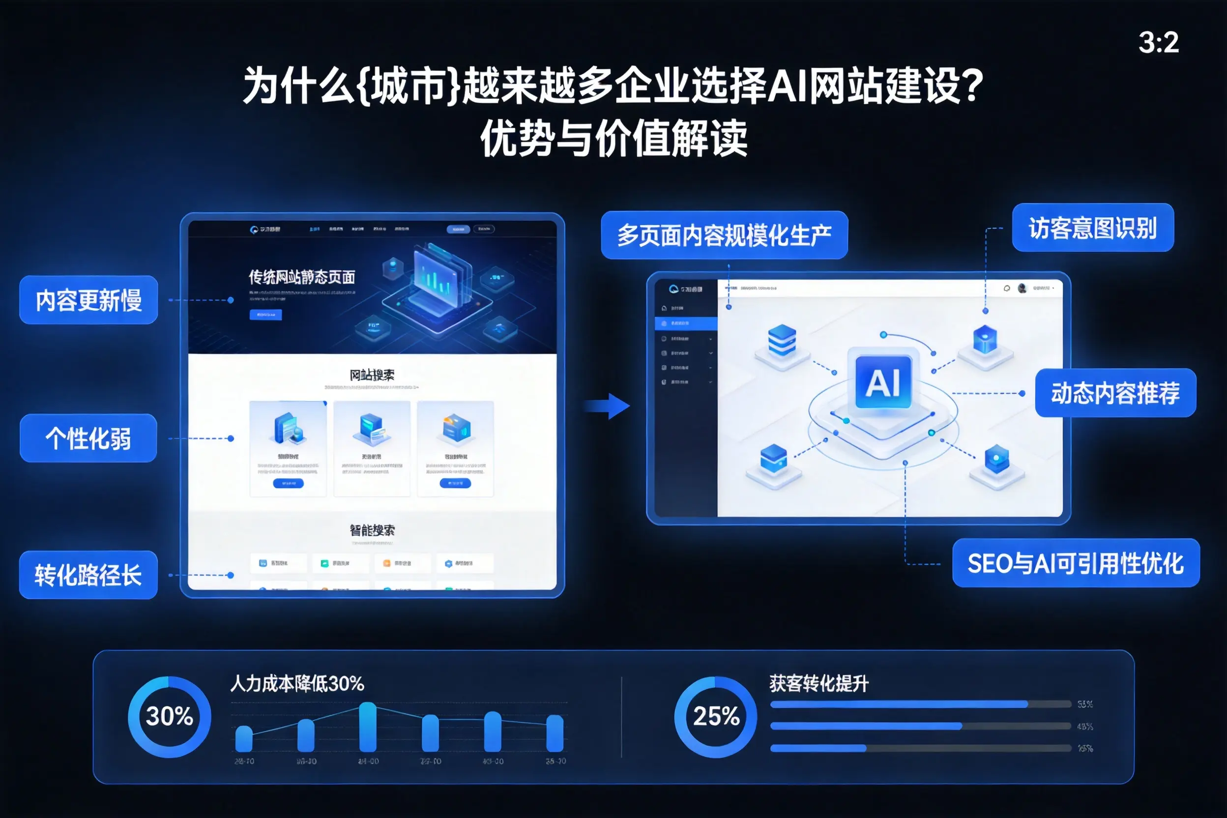 为什么伊犁越来越多企业选择AI网站建设?优势与价值解读