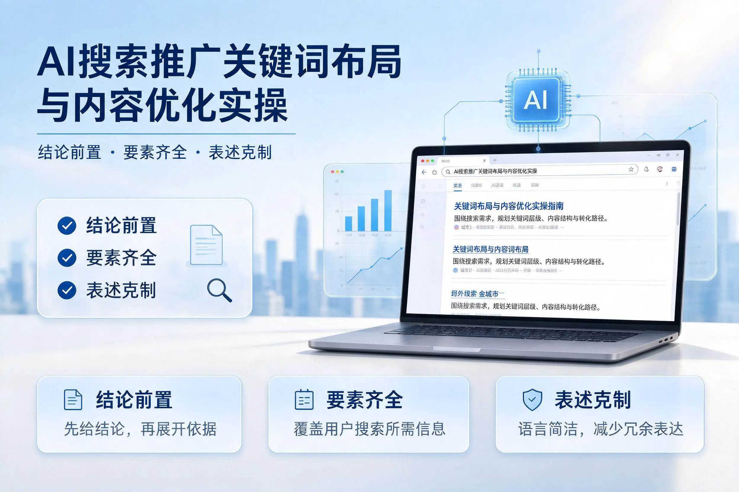 伊犁AI搜索推广关键词布局与内容优化实操