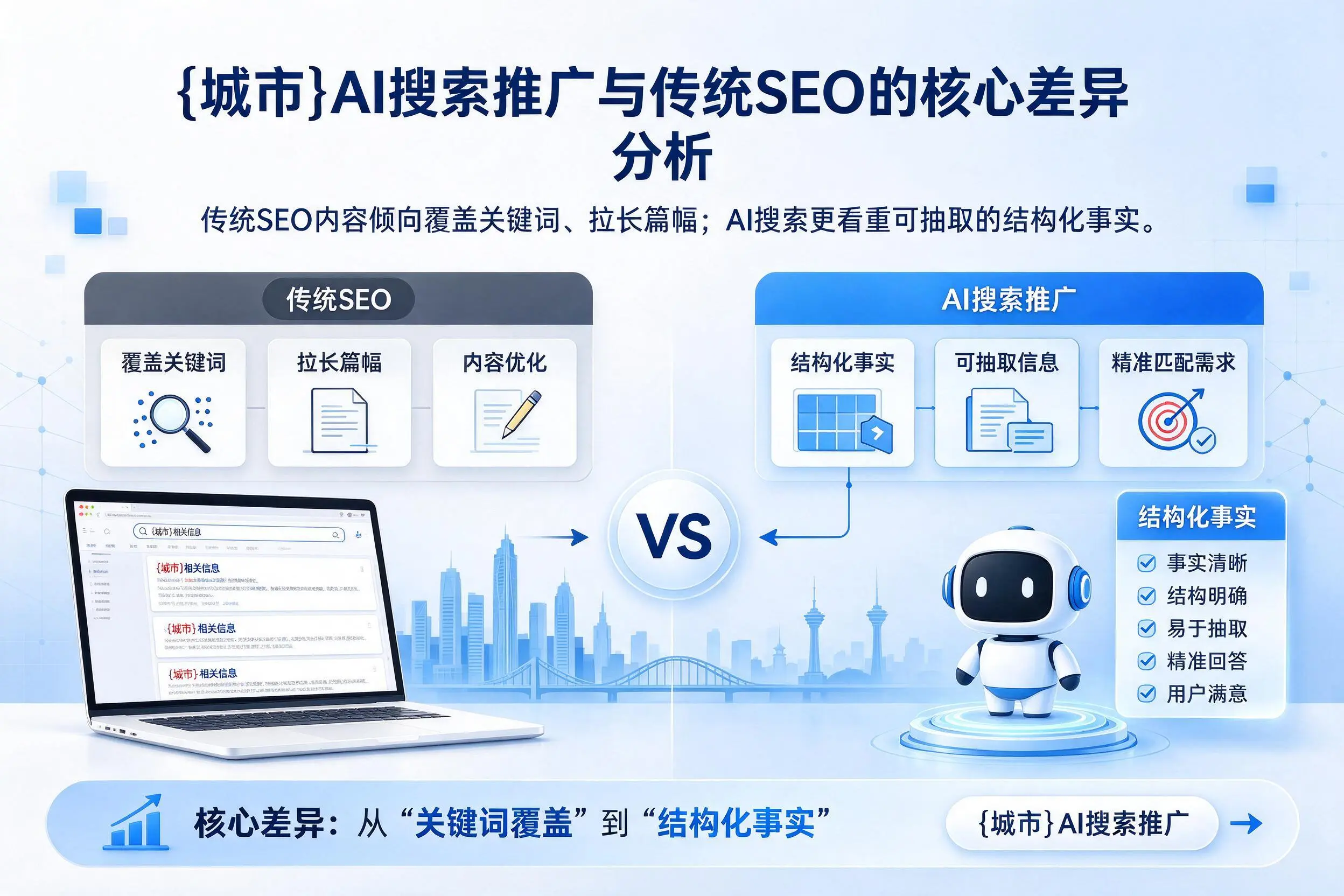伊犁AI搜索推广与传统SEO的核心差异分析